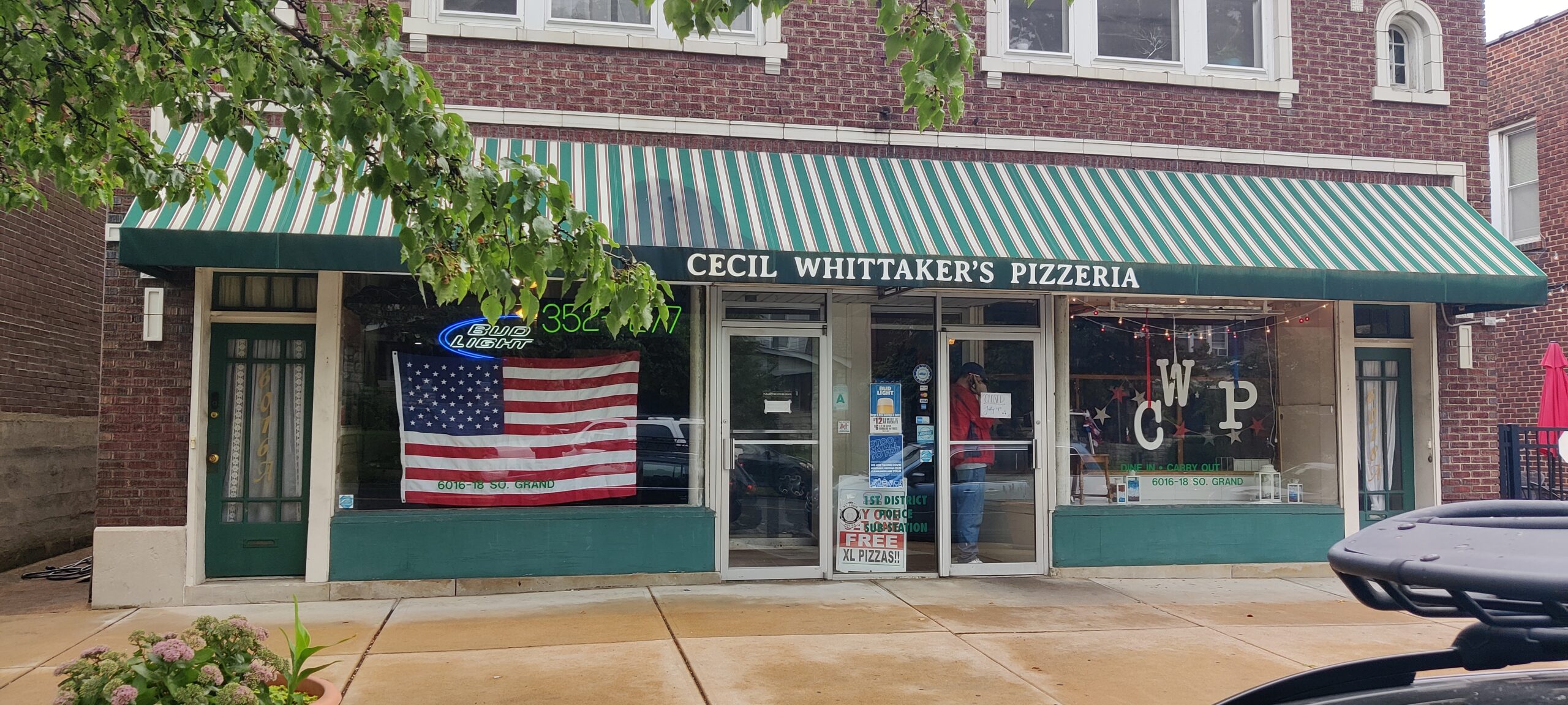 Facade of Cecil Whitaker's on South Grand